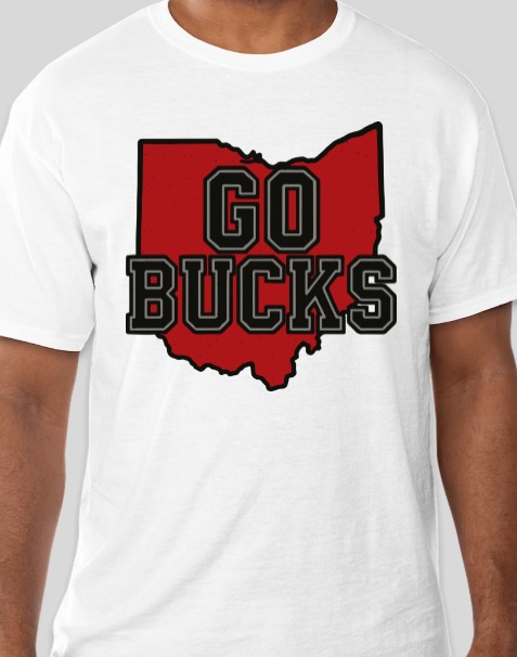 Ohio State Go Bucks T-shirt MULTIPLE COLORS - Image 2
