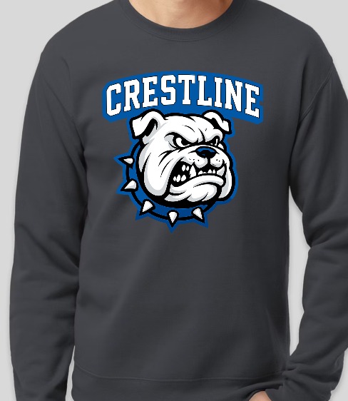Crestline Bulldogs Crewneck