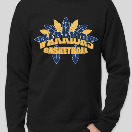 Warriors Basketball Crewneck (YOUTH & ADULT)