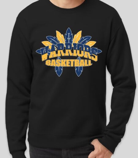 Warriors Basketball Crewneck (YOUTH & ADULT)