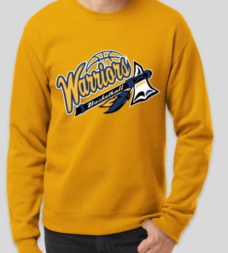 Warriors Basketball Tomahawk Crewneck (YOUTH & ADULT)