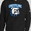 Crestline Bulldog Nike Hoodie - Image 2