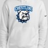 Crestline Bulldog Nike Hoodie - Image 3