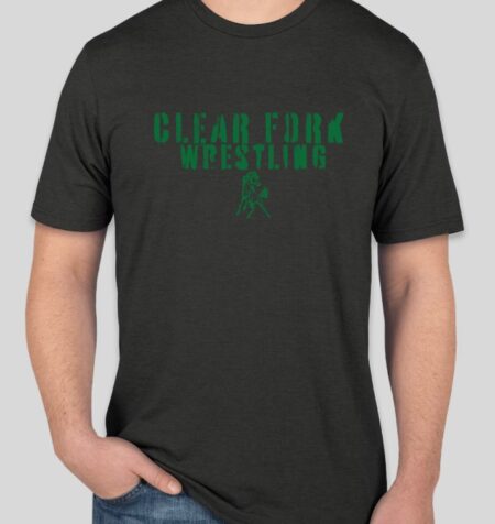 Clear Fork Wrestling Perfect Tri-Blend T-shirt (YOUTH & ADULT) (NEW!!)