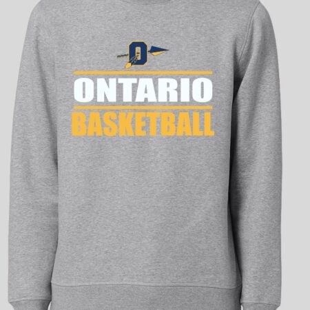 Ontario Basketball Stanley Stella Crewneck