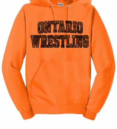 OLD SCHOOL CAMO ONT Wrestling Hoodie NEW! (2 COLORS)