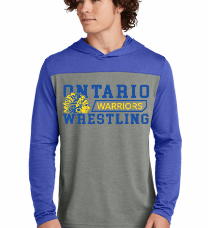 ONT Wrestling Takedown Long Sleeve w/ hood NEW 2025-26