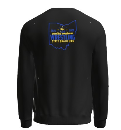 ONT WRESTLING STATE QUALIFIER 2026 CREW NECK - Image 4
