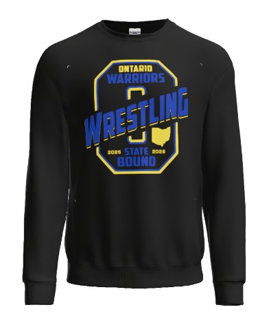 ONT WRESTLING STATE QUALIFIER 2026 CREW NECK - Image 3