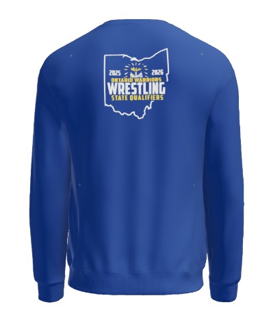 ONT WRESTLING STATE QUALIFIER 2026 CREW NECK - Image 2