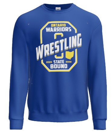 ONT WRESTLING STATE QUALIFIER 2026 CREW NECK
