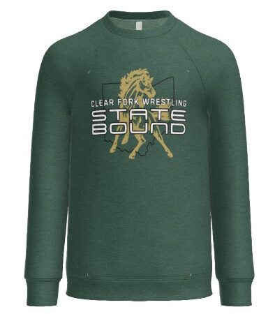 Clear Fork State Qualifiers 2026 Tri-blend Fleece Crew neck