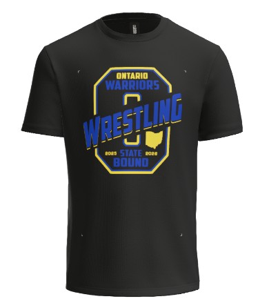 ONT WRESTLING STATE QUALIFIER 2026 SHORT SLEEVE