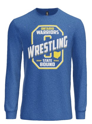 ONT WRESTLING STATE QUALIFIER 2026 LONG SLEEVE