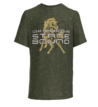 Clear Fork State Qualifiers 2026 Tri-blend Youth Short Sleeve