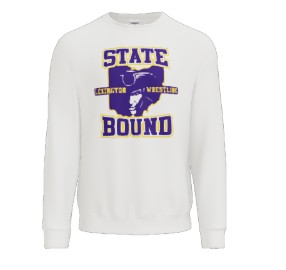 Lexington Wrestling Grade School State Bound Tri-blend Crew neck