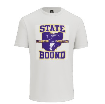 Lexington Wrestling Grade School State Bound Tri-blend T-shirt