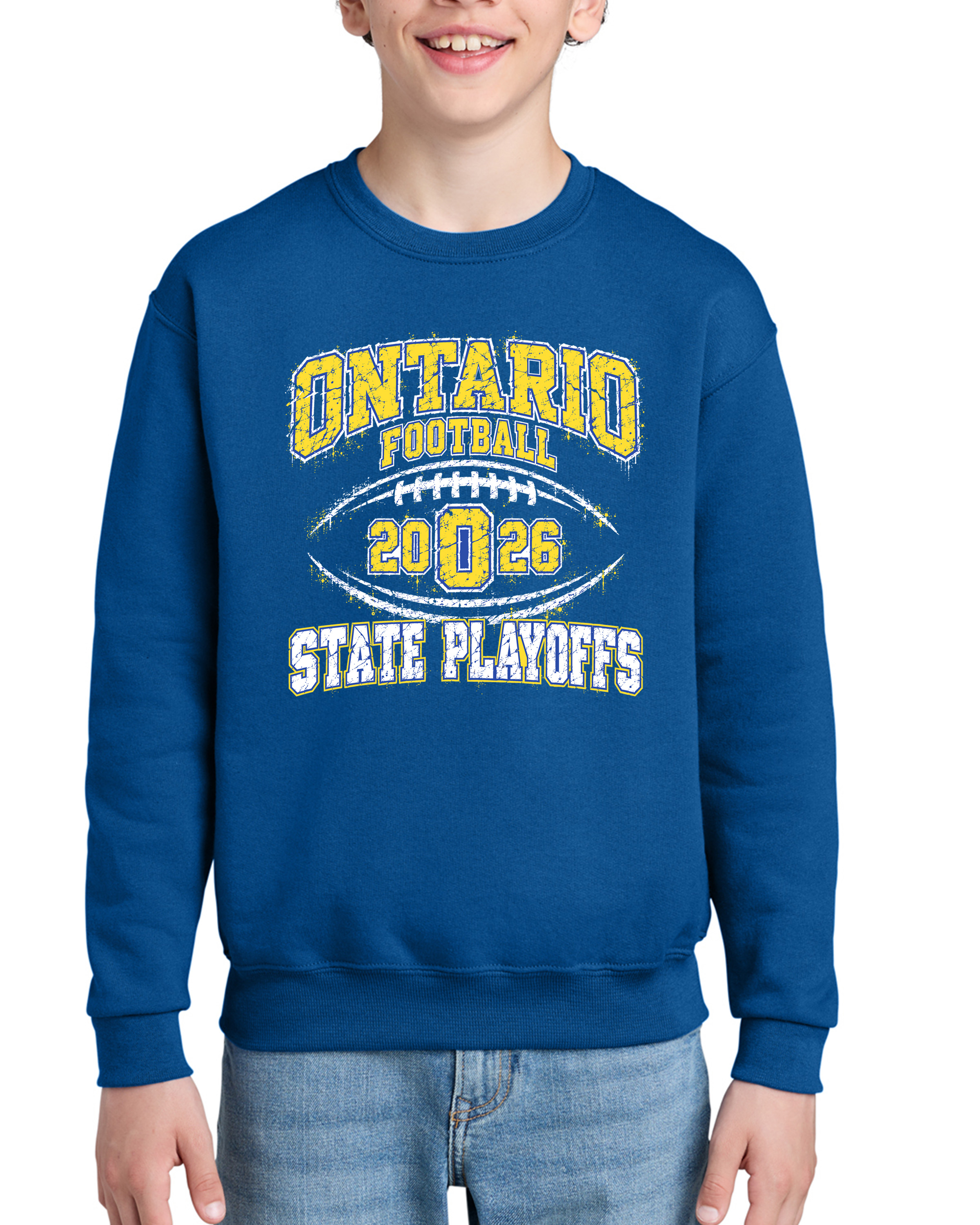!! ONTARIO FOOTBALL STATE PLAYOFF CREWNECK !! - Image 2