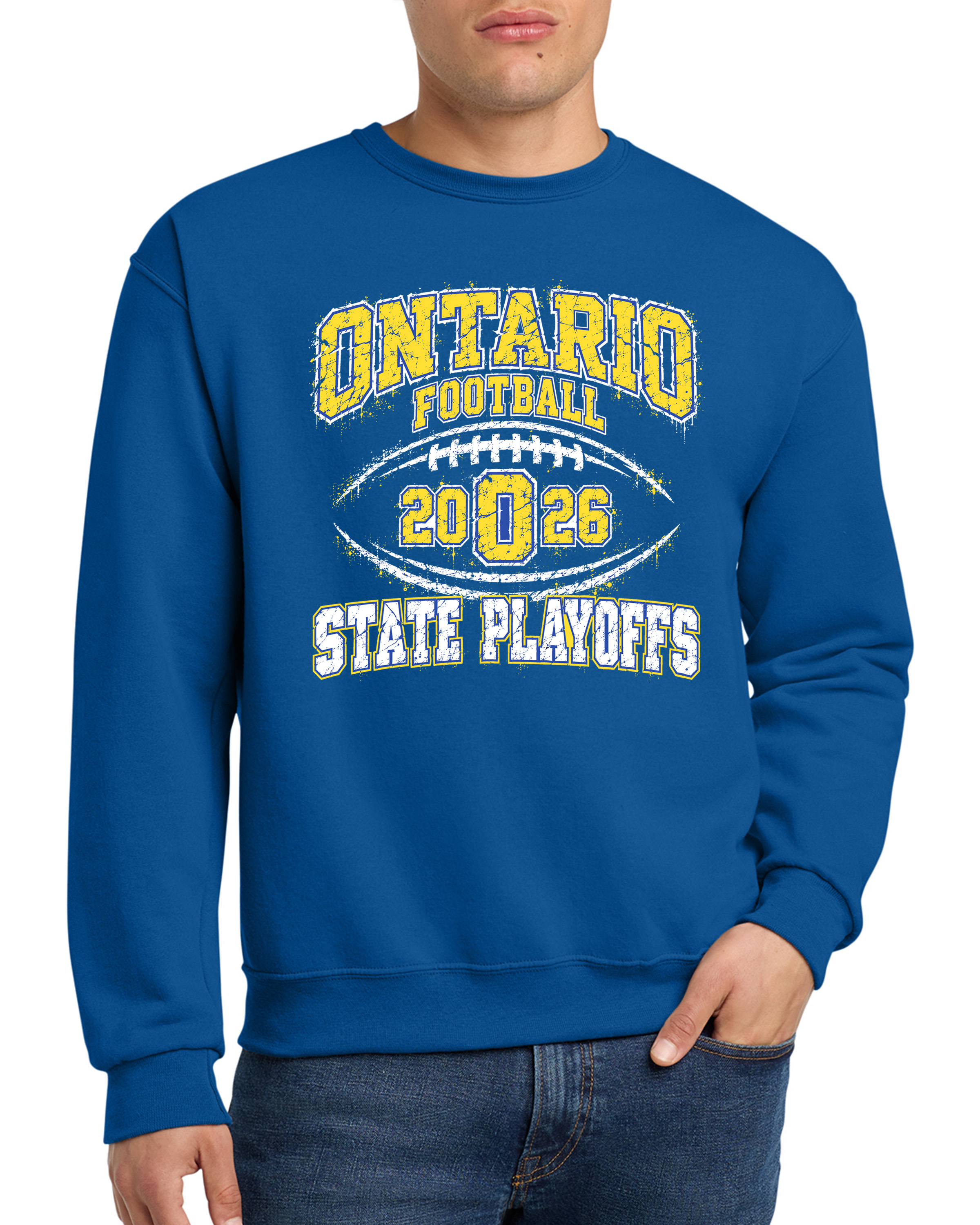 !! ONTARIO FOOTBALL STATE PLAYOFF CREWNECK !!