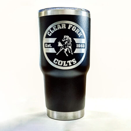 !! Clear Fork Colts Tumbler !!